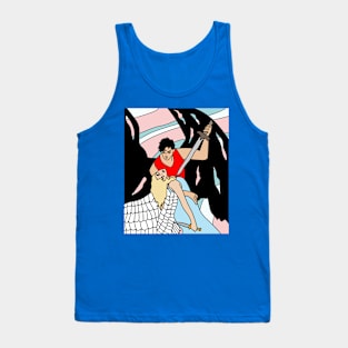 Fight Angel Devil Good Against Evil Tank Top